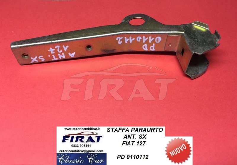 STAFFA PARAURTO FIAT 127 ANT.SX (0110112)